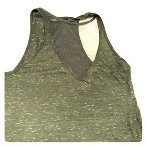 VICTORIA SPORT mesh front tank top